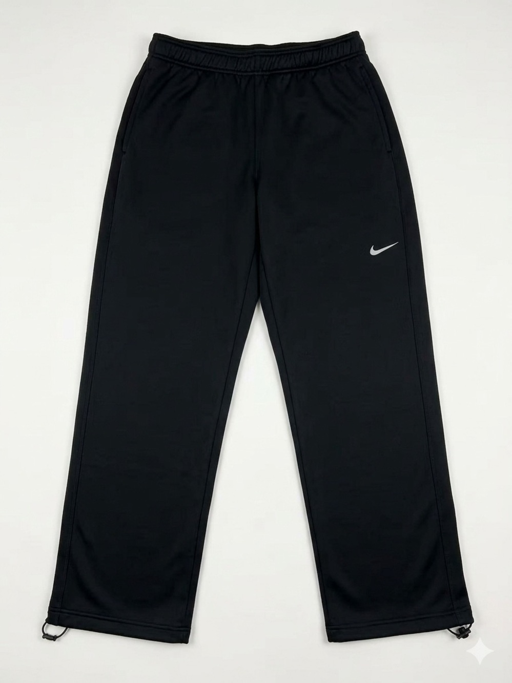 Nike Therma-Fit KO Fleece Pants Men’s Size Medium Black Straight Leg Sweatpants